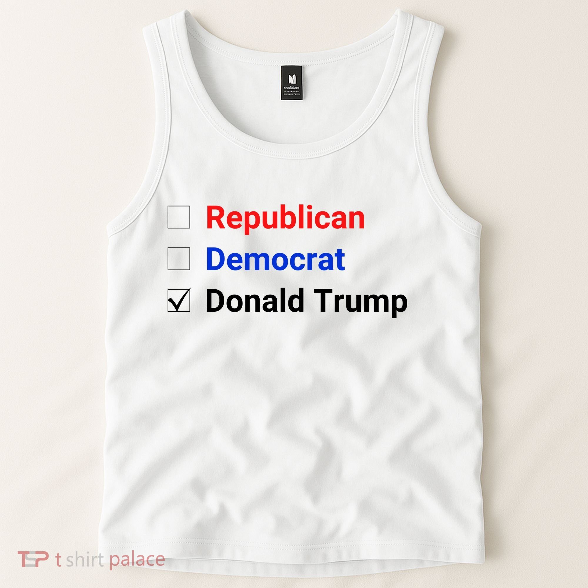 Republican Democrat Donald Trump Tank Top