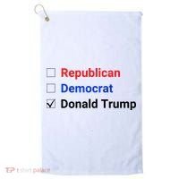 Republican Democrat Donald Trump Golf Towel thumb 0