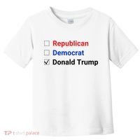 Republican Democrat Donald Trump Toddler T-Shirt thumb 0