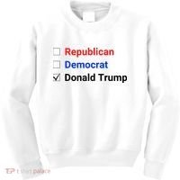 Republican Democrat Donald Trump Kids Sweatshirt thumb 0