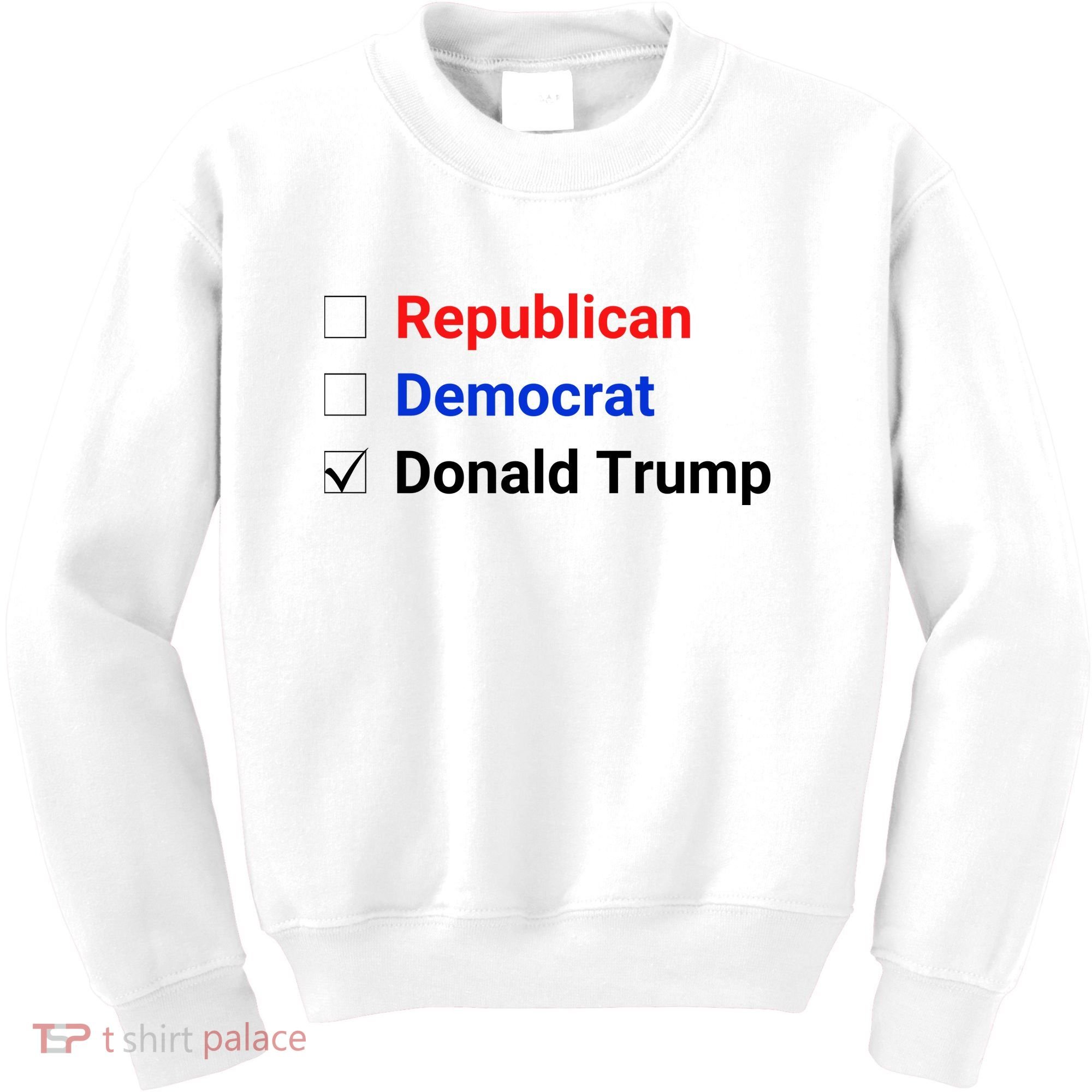 Republican Democrat Donald Trump Kids Sweatshirt