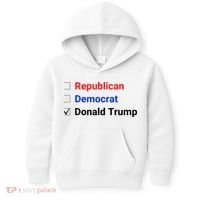 Republican Democrat Donald Trump Kids Hoodie thumb 0