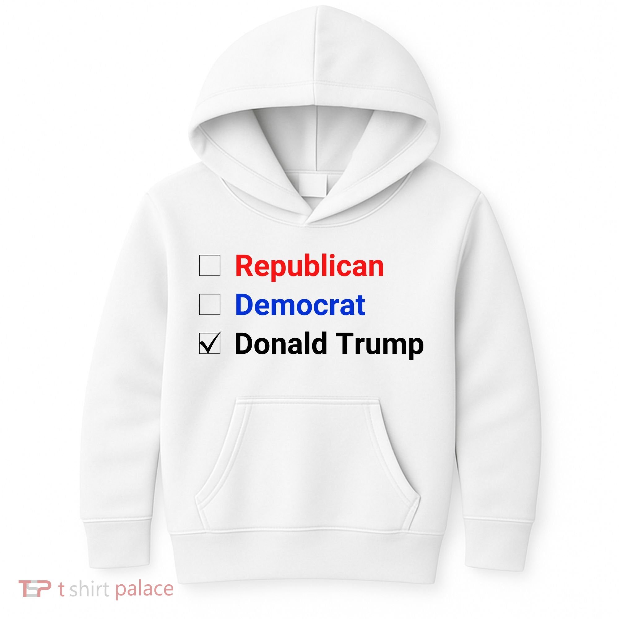 Republican Democrat Donald Trump Kids Hoodie