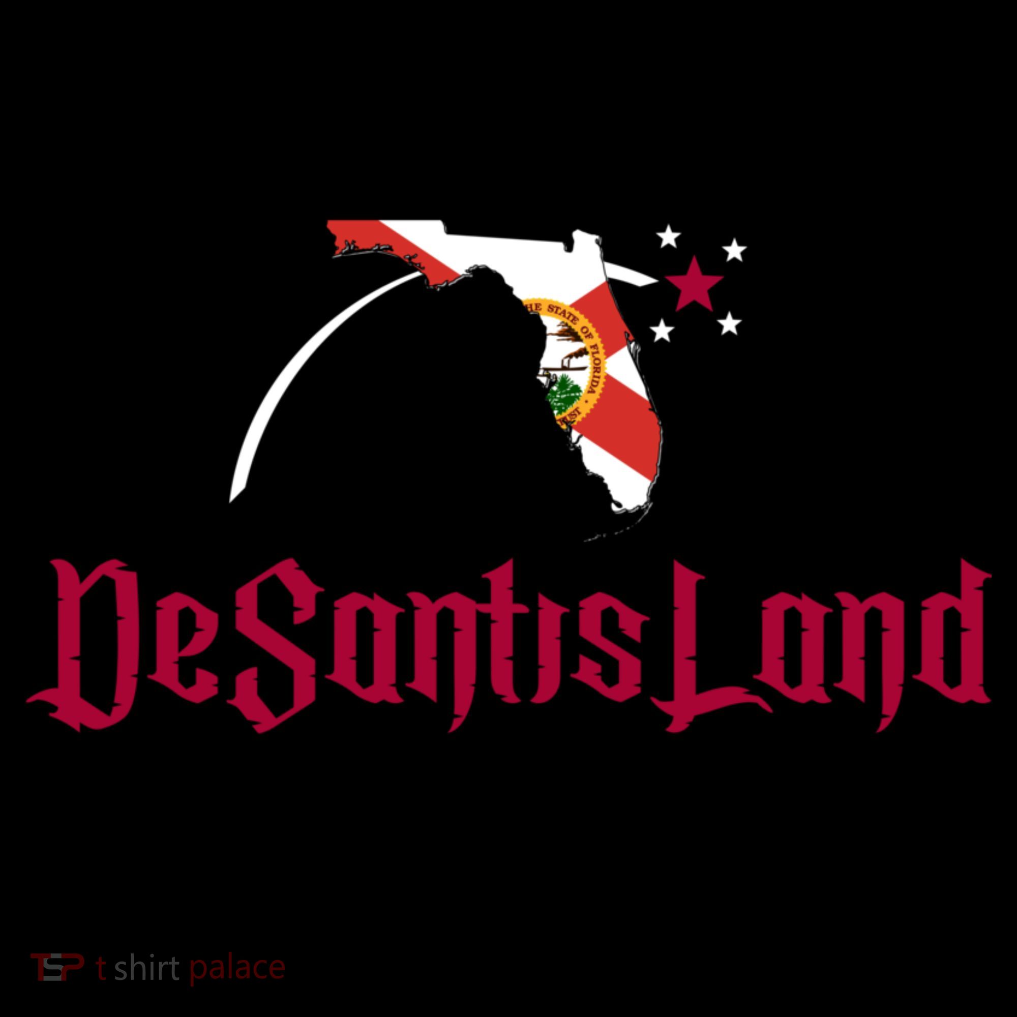 Ron Desantis DeSantisLand State Of Liberty Florida Map FL Flag Patriotic Coffee Mug