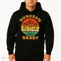 Retro Dungeon Daddy For Father Fathers Day Hoodie thumb 2