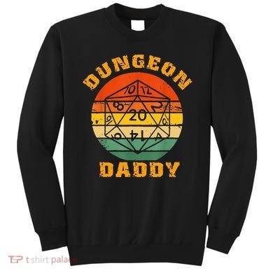 Retro Dungeon Daddy For Father Fathers Day Sweatshirt