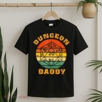 Retro Dungeon Daddy For Father Fathers Day T-Shirt thumb 2