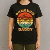 Retro Dungeon Daddy For Father Fathers Day T-Shirt thumb 4
