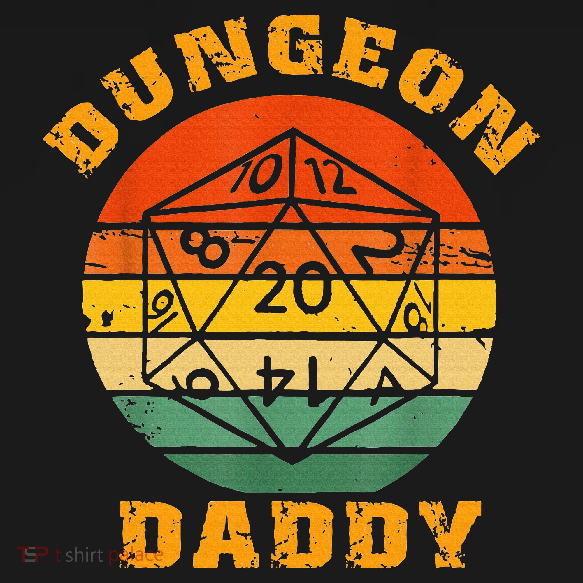 Retro Dungeon Daddy For Father Fathers Day Button