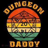 Retro Dungeon Daddy For Father Fathers Day Women's Hoodie thumb 2