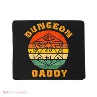 Retro Dungeon Daddy For Father Fathers Day Mousepad thumb 0