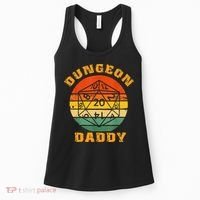 Retro Dungeon Daddy For Father Fathers Day Women's Tank Top thumb 0
