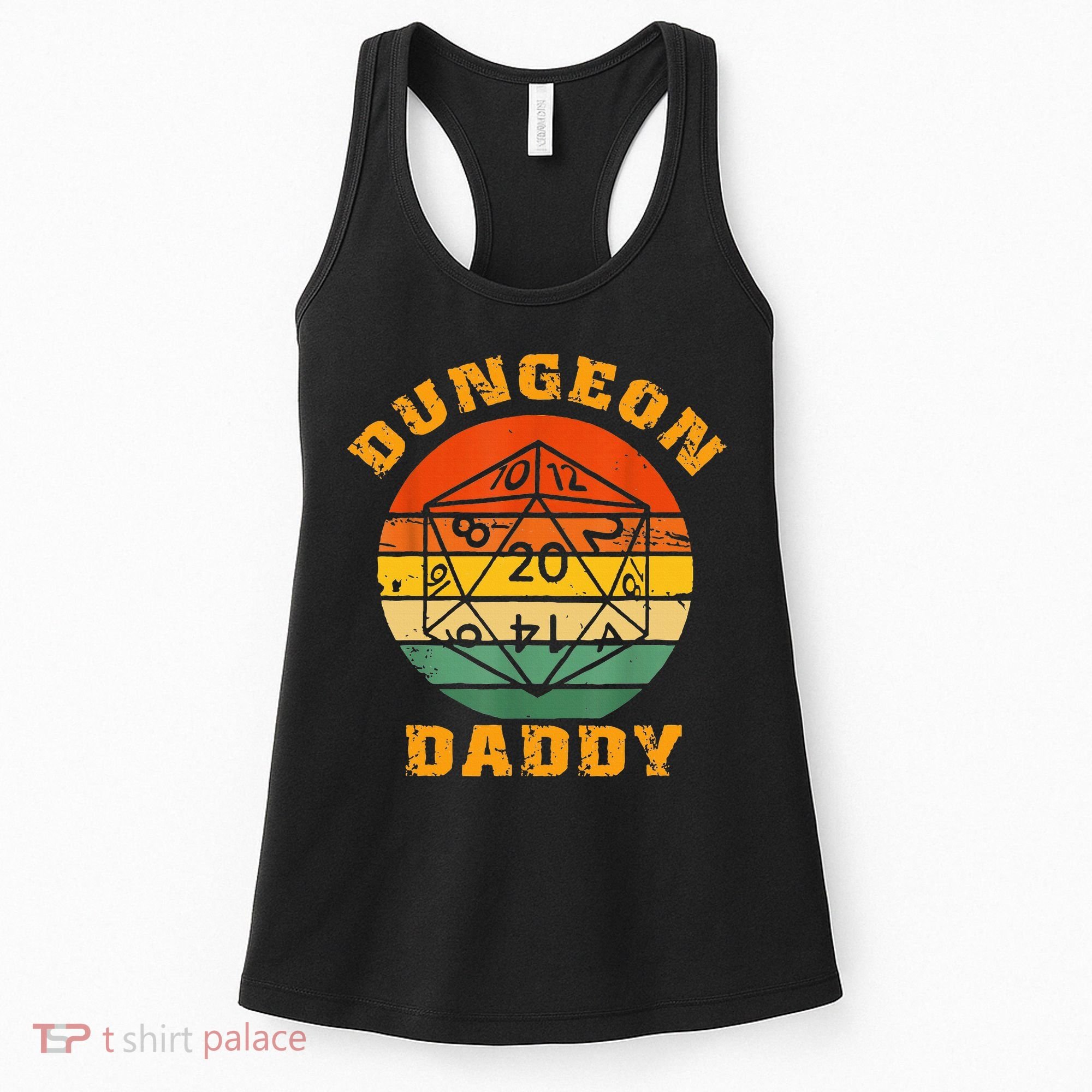 Retro Dungeon Daddy For Father Fathers Day Women's Tank Top