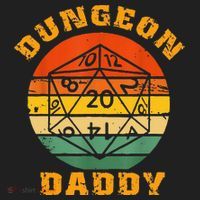 Retro Dungeon Daddy For Father Fathers Day Hat thumb 2