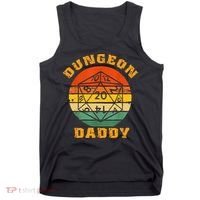 Retro Dungeon Daddy For Father Fathers Day Tank Top thumb 0