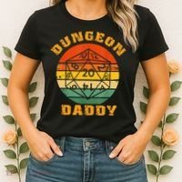 Retro Dungeon Daddy For Father Fathers Day Women's T-Shirt thumb 2