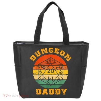 Retro Dungeon Daddy For Father Fathers Day Tote Bag