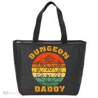 Retro Dungeon Daddy For Father Fathers Day Tote Bag thumb 0