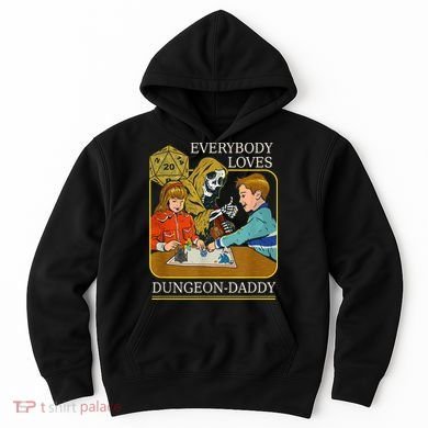 RPG D20 Dice Dungeon-Daddy Fantasy Pen and Paper Boardgame Hoodie
