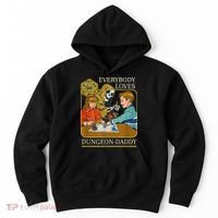 RPG D20 Dice Dungeon-Daddy Fantasy Pen and Paper Boardgame Hoodie thumb 0