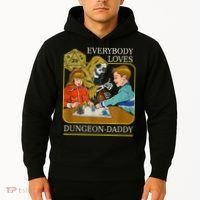 RPG D20 Dice Dungeon-Daddy Fantasy Pen and Paper Boardgame Hoodie thumb 2