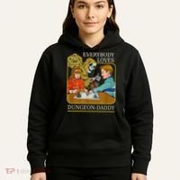 RPG D20 Dice Dungeon-Daddy Fantasy Pen and Paper Boardgame Hoodie thumb 5