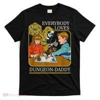 RPG D20 Dice Dungeon-Daddy Fantasy Pen and Paper Boardgame T-Shirt thumb 0
