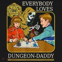 RPG D20 Dice Dungeon-Daddy Fantasy Pen and Paper Boardgame Women's Hoodie thumb 2