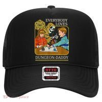 RPG D20 Dice Dungeon-Daddy Fantasy Pen and Paper Boardgame Hat thumb 0