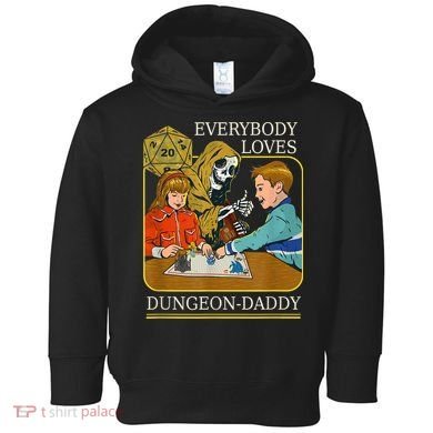 RPG D20 Dice Dungeon-Daddy Fantasy Pen and Paper Boardgame Toddler Hoodie