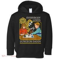 RPG D20 Dice Dungeon-Daddy Fantasy Pen and Paper Boardgame Toddler Hoodie thumb 0
