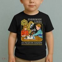 RPG D20 Dice Dungeon-Daddy Fantasy Pen and Paper Boardgame Toddler T-Shirt thumb 2