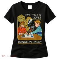 RPG D20 Dice Dungeon-Daddy Fantasy Pen and Paper Boardgame Women's T-Shirt thumb 0