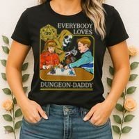 RPG D20 Dice Dungeon-Daddy Fantasy Pen and Paper Boardgame Women's T-Shirt thumb 2