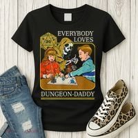 RPG D20 Dice Dungeon-Daddy Fantasy Pen and Paper Boardgame Women's T-Shirt thumb 3