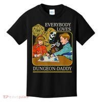 RPG D20 Dice Dungeon-Daddy Fantasy Pen and Paper Boardgame Kids T-Shirt thumb 0