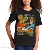 RPG D20 Dice Dungeon-Daddy Fantasy Pen and Paper Boardgame Kids T-Shirt thumb 2