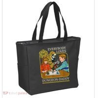 RPG D20 Dice Dungeon-Daddy Fantasy Pen and Paper Boardgame Tote Bag thumb 2
