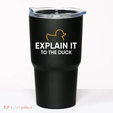 Rubber Duck Debugging Explain It To The Duck Programmer Tumbler