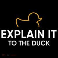 Rubber Duck Debugging Explain It To The Duck Programmer  Women's Tank Top thumb 5