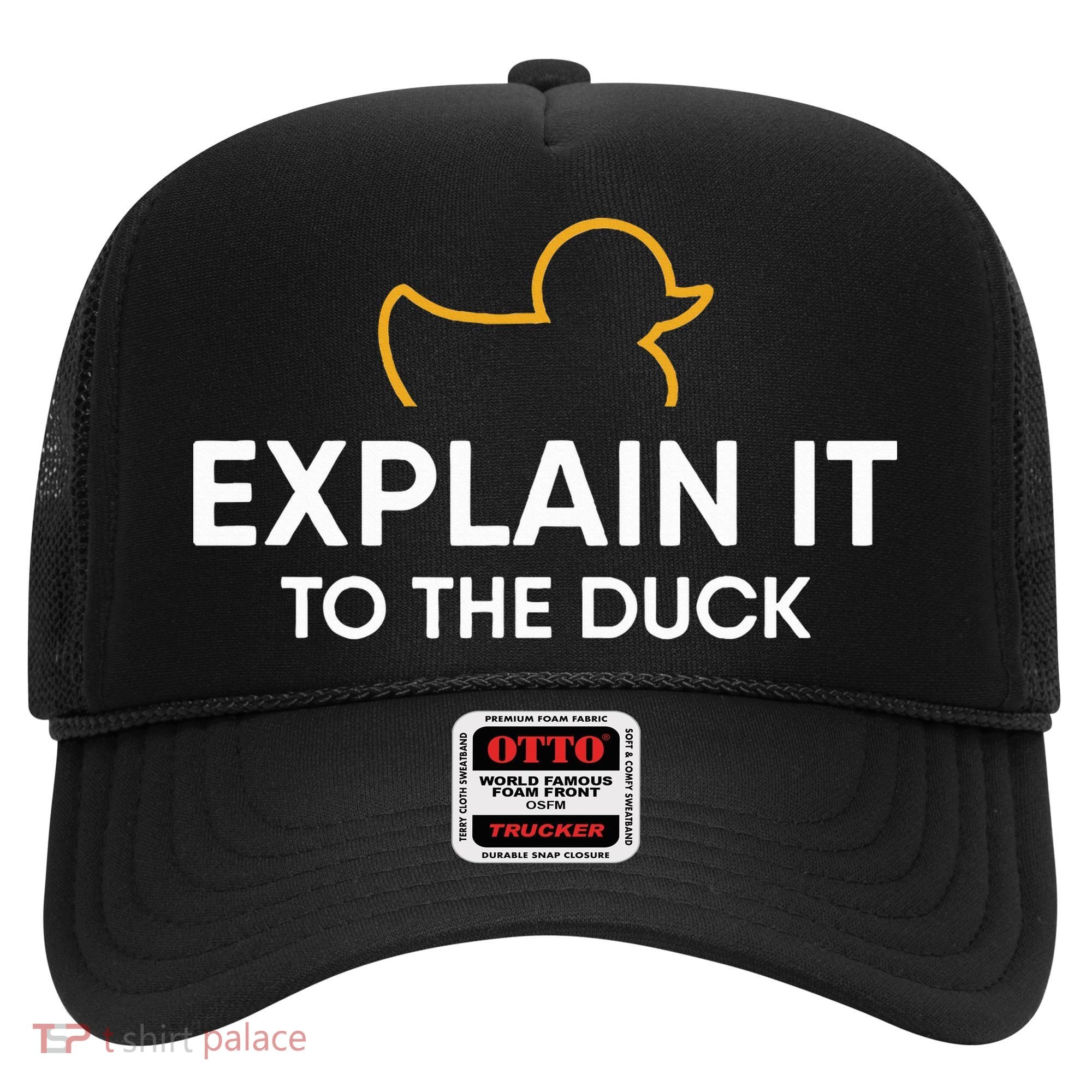 Rubber Duck Debugging Explain It To The Duck Programmer  Hat