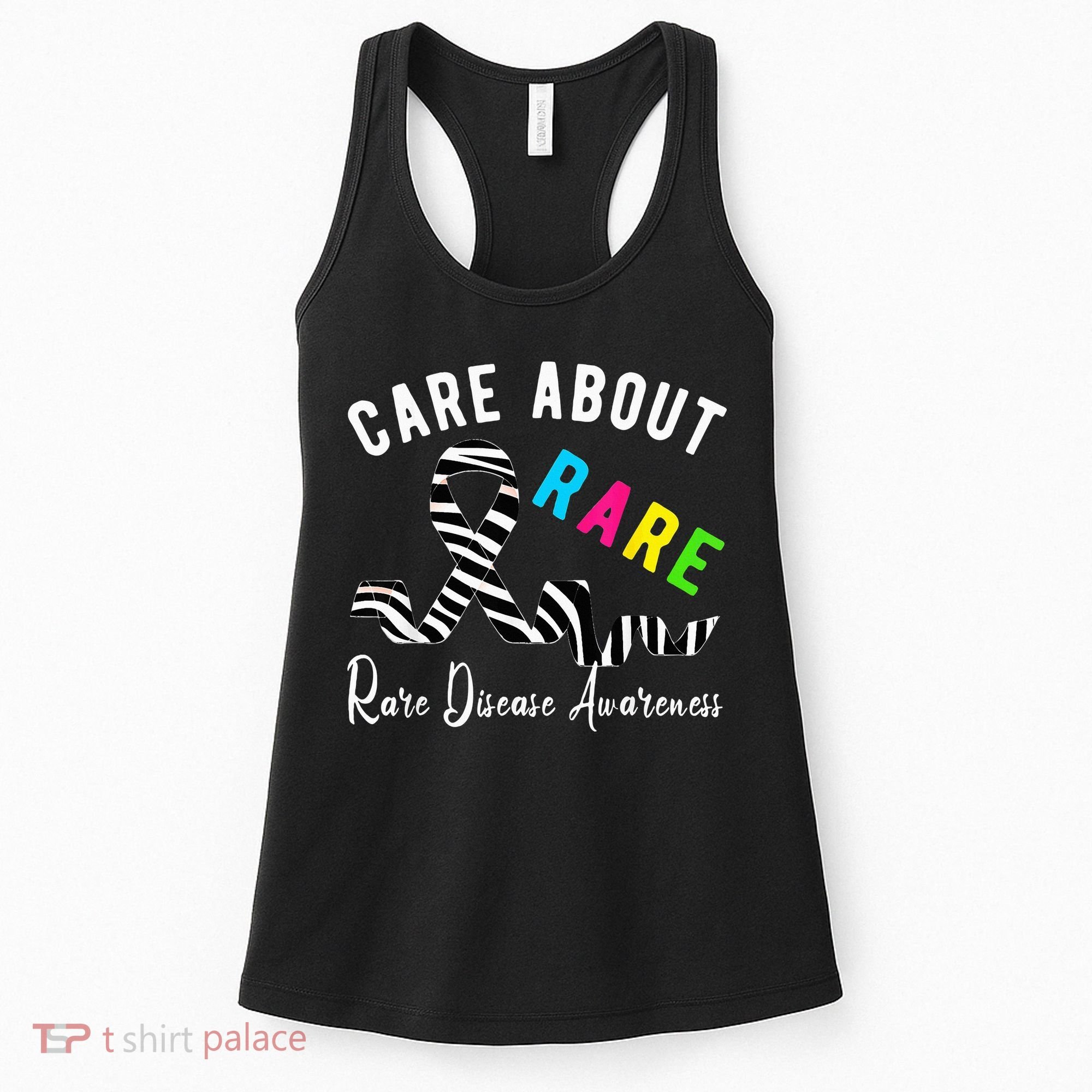 Rare Disease Day Care About Rare Disease Awareness Women's Tank Top