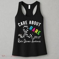 Rare Disease Day Care About Rare Disease Awareness Women's Tank Top thumb 3