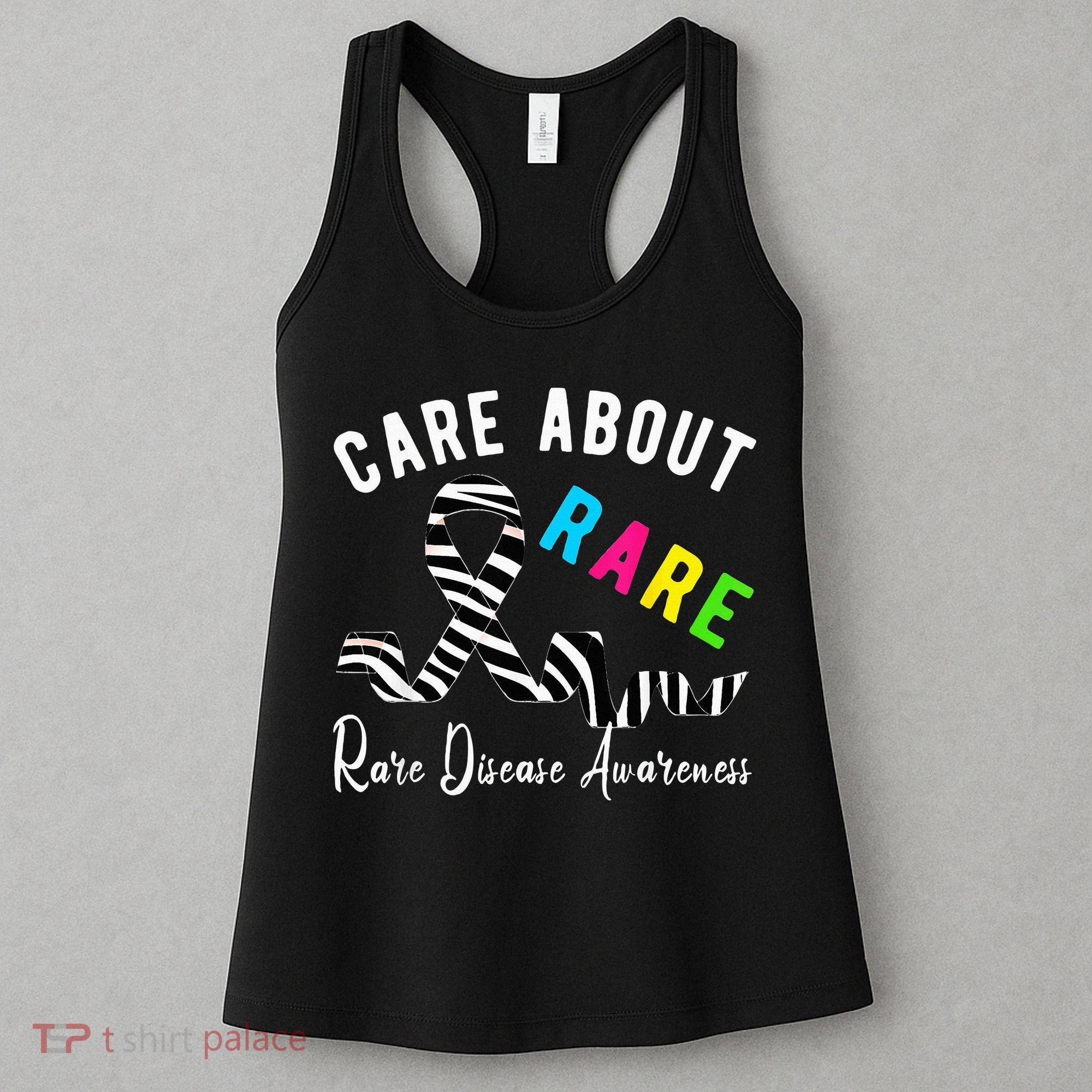 Rare Disease Day Care About Rare Disease Awareness Women's Tank Top