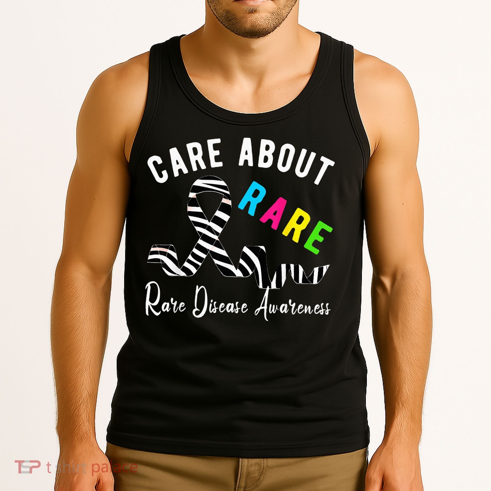 Rare Disease Day Care About Rare Disease Awareness Tank Top