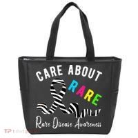 Rare Disease Day Care About Rare Disease Awareness Tote Bag thumb 0