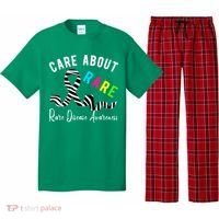 Rare Disease Day Care About Rare Disease Awareness Pajama Set thumb 0