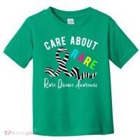 Rare Disease Day Care About Rare Disease Awareness Toddler T-Shirt thumb 0