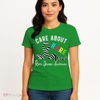 Rare Disease Day Care About Rare Disease Awareness Women's T-Shirt thumb 4