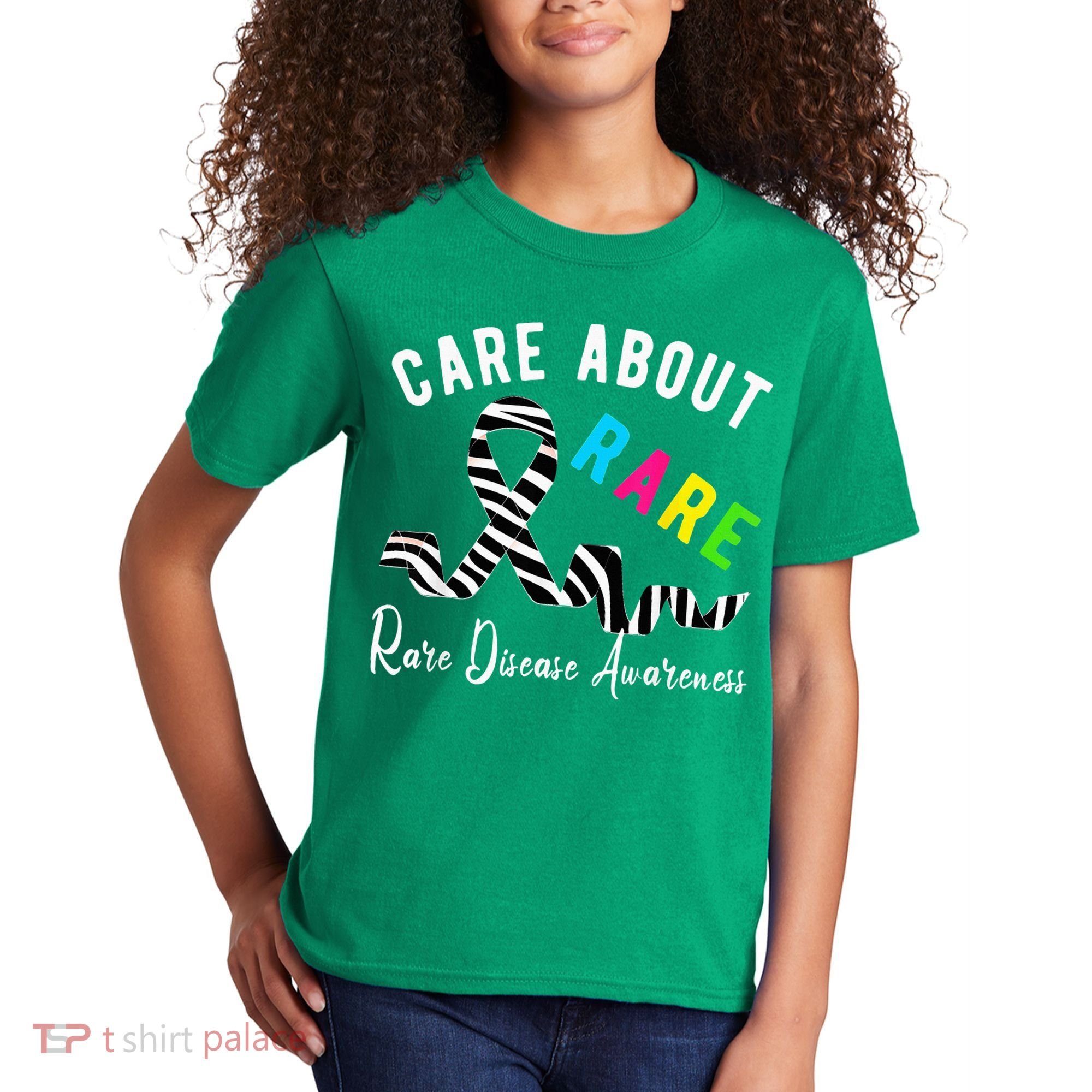 Rare Disease Day Care About Rare Disease Awareness Kids T-Shirt